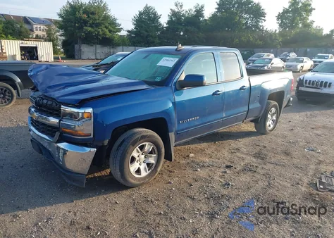 2017 Chevrolet Silverado 1Lt из США, поврежденный, VIN 1GCVKREHXHZ185751